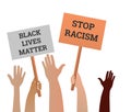 Stop Racism. Police violence.